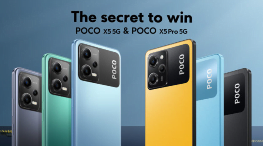 Das gesamte POCO-Mobiltelefon-Sortiment im POCO Katalog wird um die neuen Modelle POCO F5 und F5 Pro erweitert.