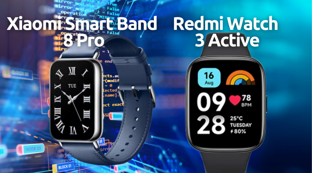 Redmi Watch 3 Active vs Xiaomi Smart Band 8 Pro: Der Wearable-Wettkampf