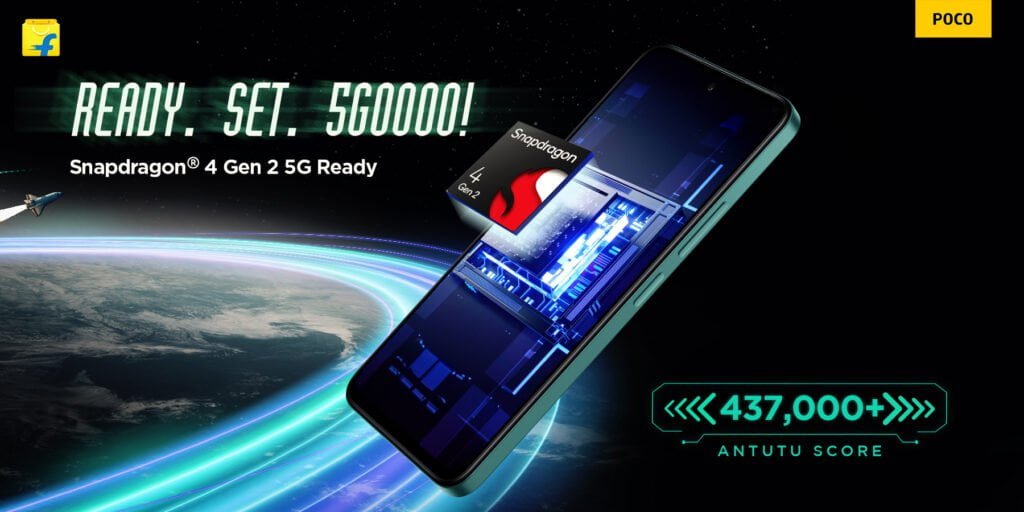 POCO M6 Pro 5G: Das günstigste Snapdragon 4 Gen 2 Handy in Indien!