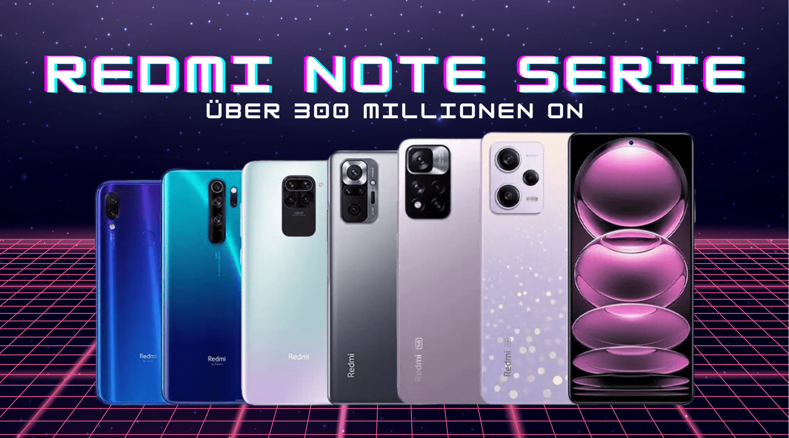 Die Erfolgsgeschichte der Redmi Note Serie: Über 300 Millionen ...