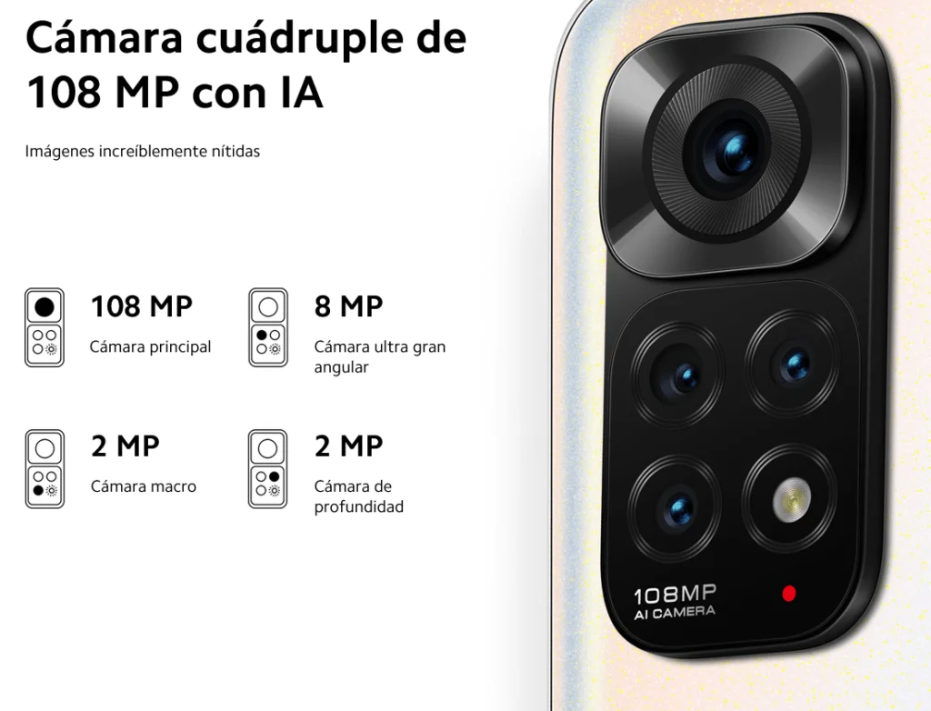 Redmi Note 11S: Cámara con 108 MP, Xiaomi España