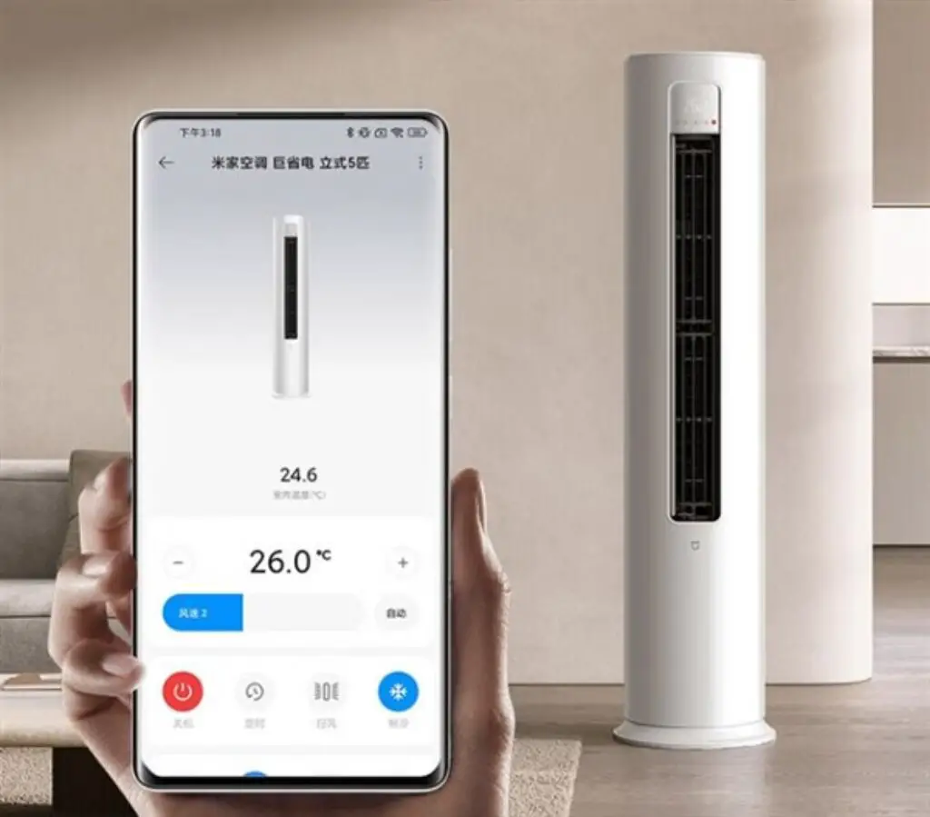 Erfahren Sie mehr über den neuen leistungsstarken und energieeffizienten Mijia Air Conditioner 5 HP von Xiaomi. Entdecken Sie seine herausragenden Funktionen und intelligente Steuerung.
