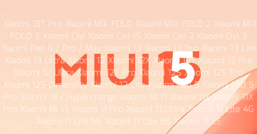 Entdecken Sie die 83 Xiaomi, Redmi und POCO Geräte, die auf MIUI 15 aktualisiert werden