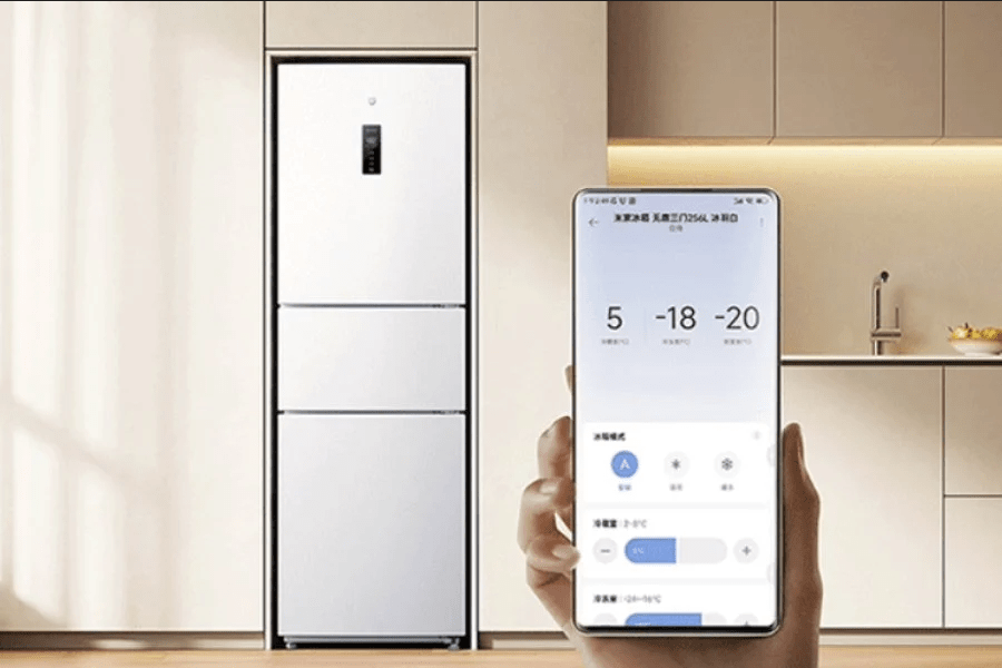 Xiaomi stellt in China den Mijia 256L Drei-Tür-Kühlschrank mit smarten Funktionen vor