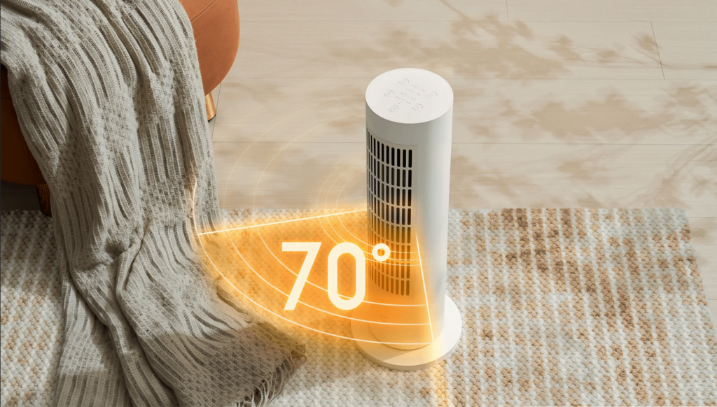 Entdecken Sie den Xiaomi Smart Tower Heater Lite, Ihren perfekten Begleiter für den EU-Winter. Schnell, effizient und sicher!