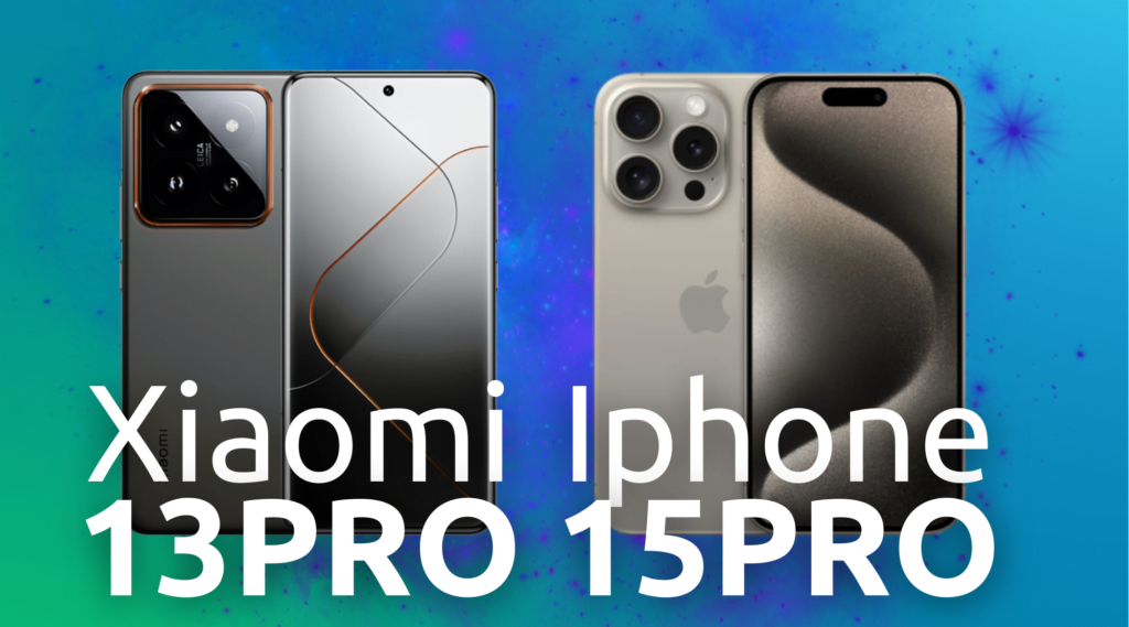 Ein detaillierter Vergleich des Xiaomi 14 Pro und des iPhone 15 Pro, einschließlich Design, Display, Leistung, Software, Kamera und Akkulaufzeit.