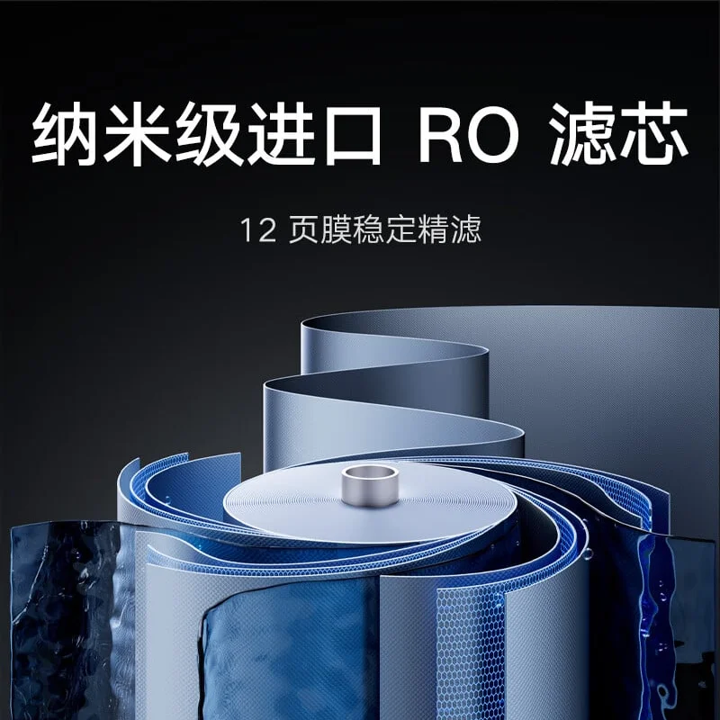 Entdecken Sie den Mijia Dual-Core Water Purifier 1200G Pro – revolutionäre Wasseraufbereitungstechnologie für Ihr Zuhause.