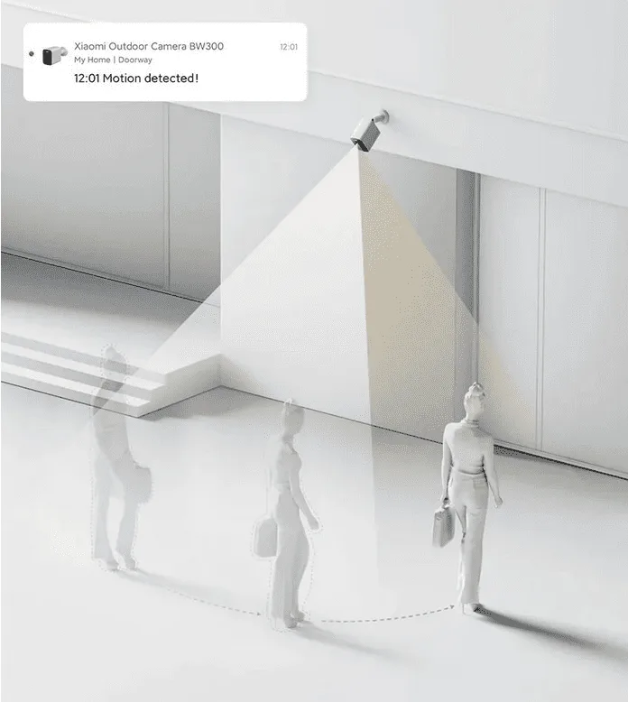 Entdecken Sie die neue Xiaomi BW300 Outdoor Sicherheitskamera mit Farbnachtsicht, wiederaufladbarem Akku und Zwei-Wege-Audio für Ihr smartes Zuhause.