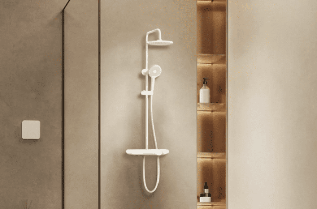 Das Xiaomi Mijia Yuba Shower Heater Set vereint modernes Design und innovative Technologie für ein erstklassiges Duscherlebnis.