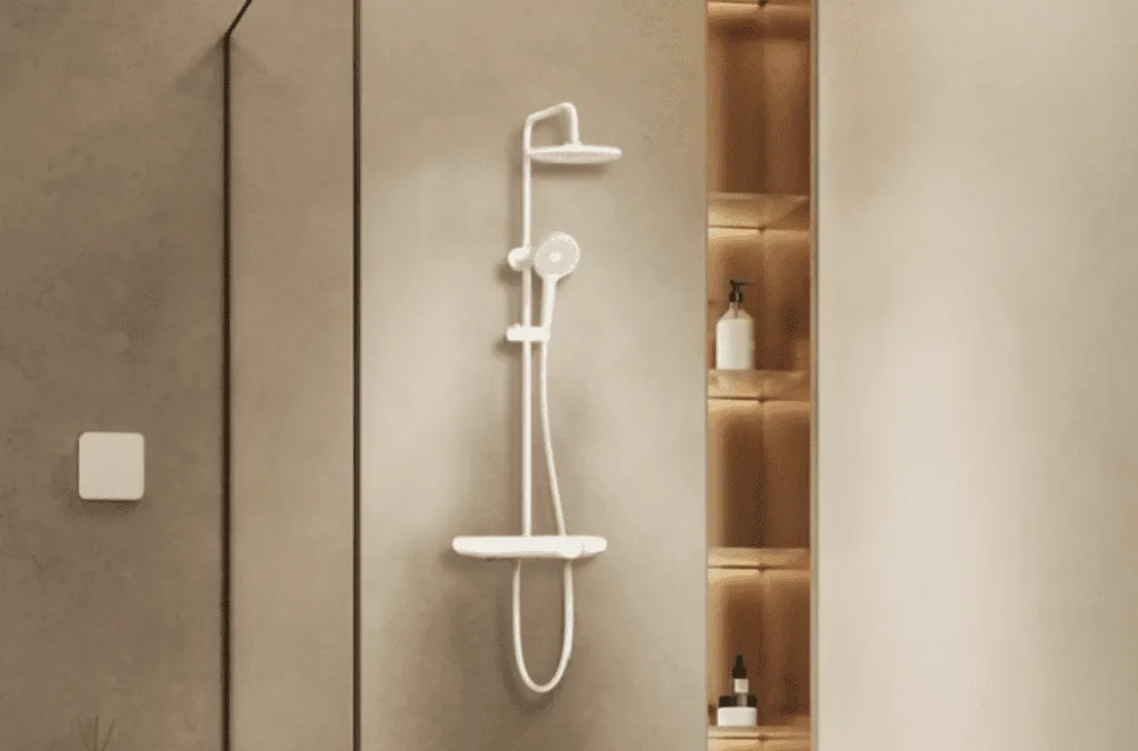 Das Xiaomi Mijia Yuba Shower Heater Set vereint modernes Design und innovative Technologie für ein erstklassiges Duscherlebnis.