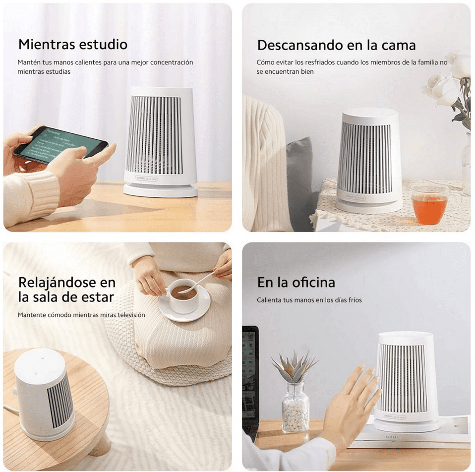 Der neue Xiaomi Desktop Heater bietet sofortige Wärme und elegante Funktionalität für Ihren Schreibtisch oder Nachttisch. Jetzt entdecken!