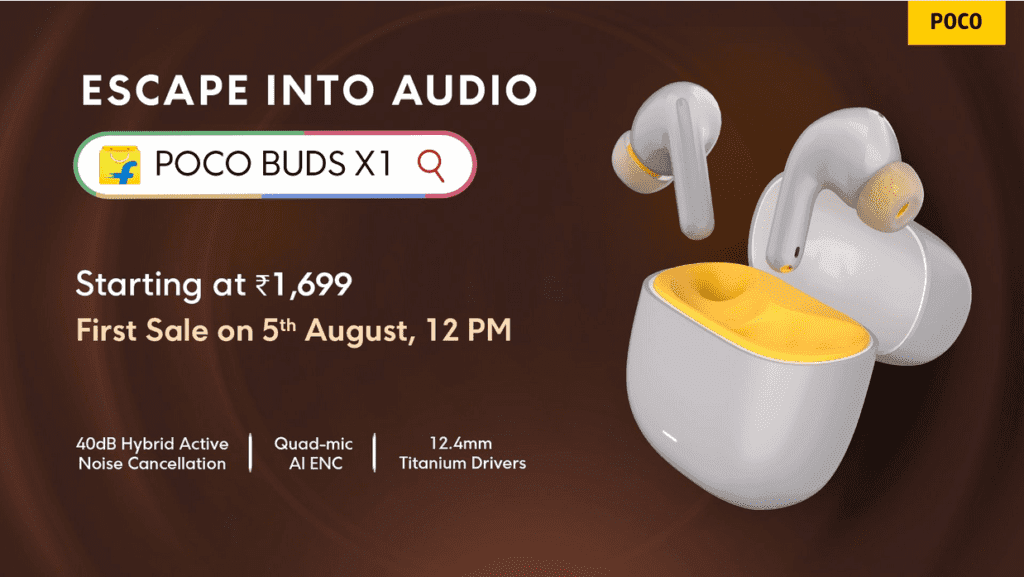 Die neuen POCO Buds X1 bieten beeindruckende Geräuschunterdrückung, lange Akkulaufzeit und Premium-Design zu einem erstaunlich günstigen Preis.