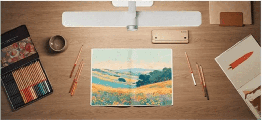 Die Xiaomi Mijia Desktop Study Lamp Pro bietet intelligente Radar-Sensorik, flexible Helligkeitsanpassung und flimmerfreies Licht für eine perfekte Beleuchtung am Schreibtisch.