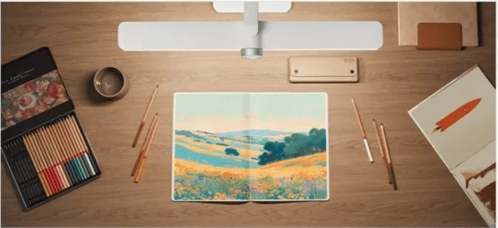 Die Xiaomi Mijia Desktop Study Lamp Pro bietet intelligente Radar-Sensorik, flexible Helligkeitsanpassung und flimmerfreies Licht für eine perfekte Beleuchtung am Schreibtisch.