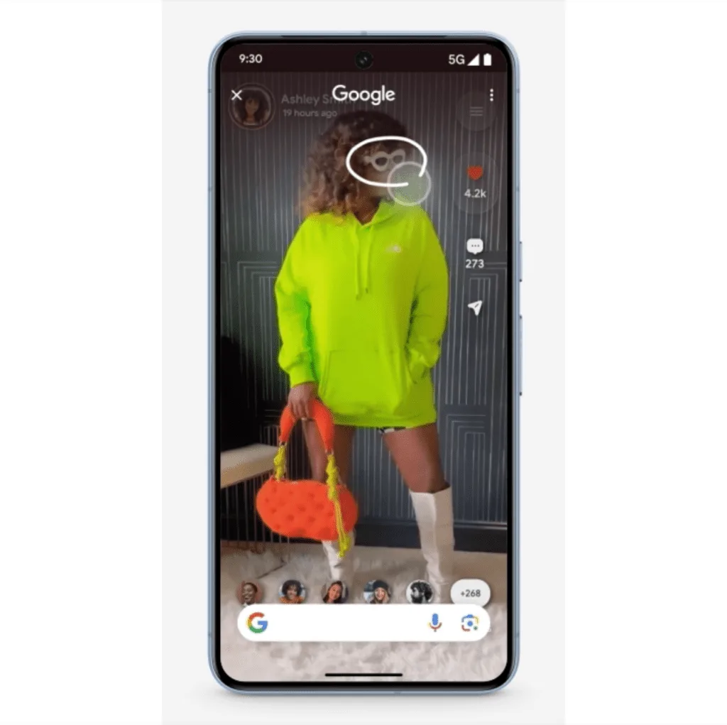 Circle to Search ist eine intuitive Suchfunktion, die mit einer einfachen Kreisgeste Informationen im Internet sucht. Jetzt auf Xiaomi verfügbar. Xiaomi