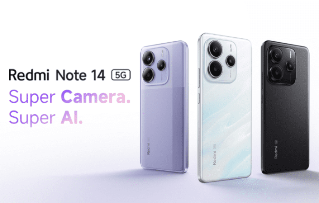 Erleben Sie Premium-Technologie mit der Redmi Note 14-Serie: Leistungsstarke Prozessoren, Top-Kameras und erstklassiger Schutz zu erschwinglichen Preisen.