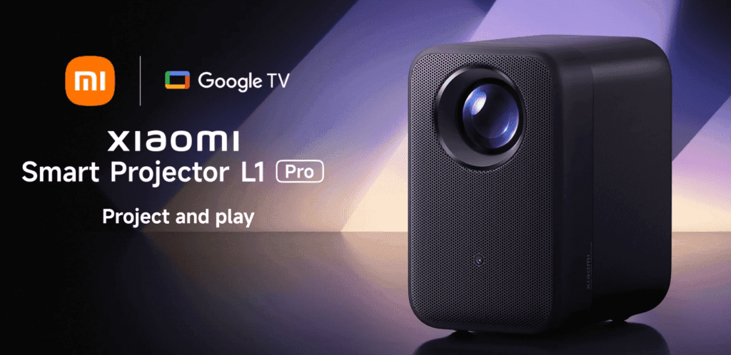 Entdecken Sie den Xiaomi Smart Projector L1 Pro: Höhere Helligkeit, 4K-Unterstützung, Google TV und beeindruckende Audioqualität.