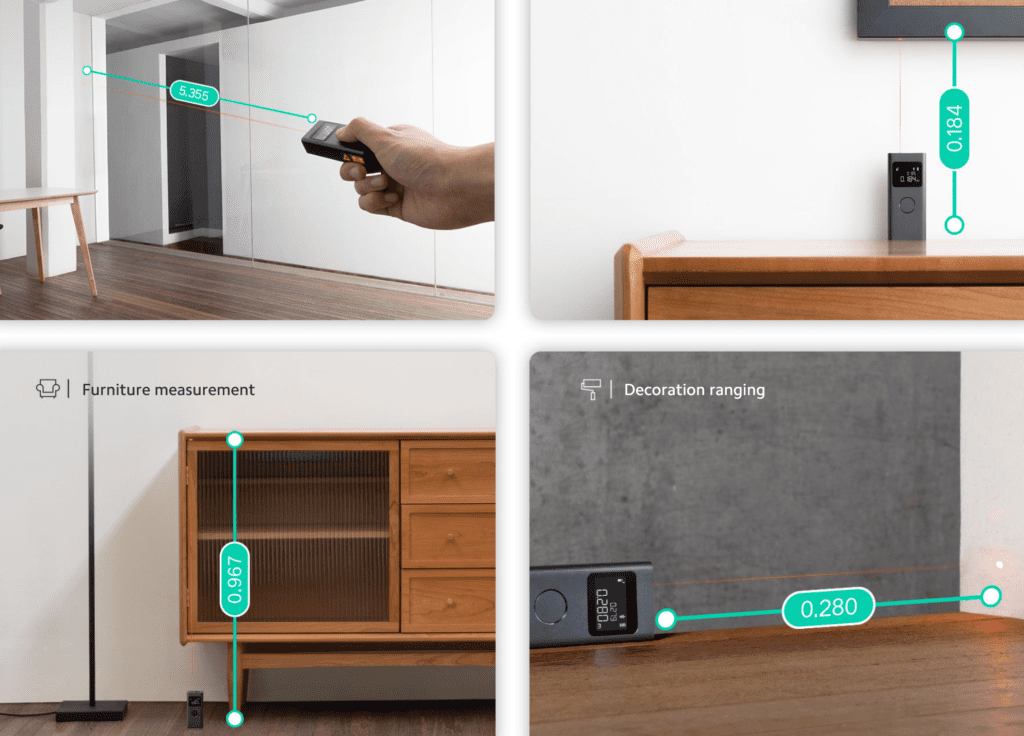 Der Xiaomi Smart Laser Measure kombiniert Präzision und intelligente Funktionen zum besten Preis – ideal für Heimwerker und Profis.