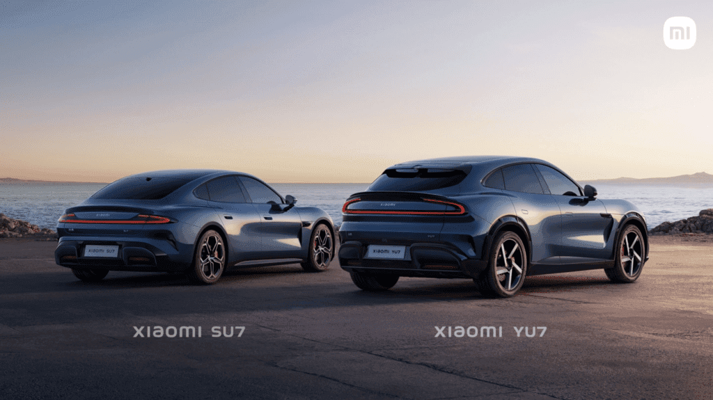 Der Xiaomi YU7, Xiaomis erstes SUV, bringt innovative Technologien und futuristisches Design. Marktstart: Mitte 2025.