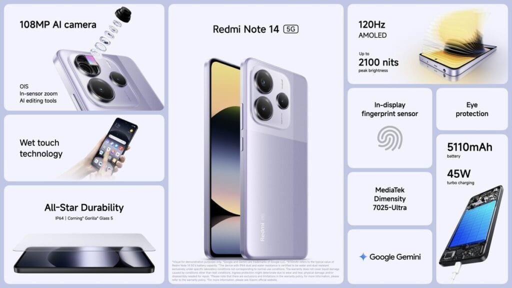 Das Redmi Note 14 bietet eine Kombination aus neuester Technologie und ansprechendem Design. Der Launch ist ein wichtiger Schritt für Xiaomi, um sich im globalen Markt weiter zu etablieren.