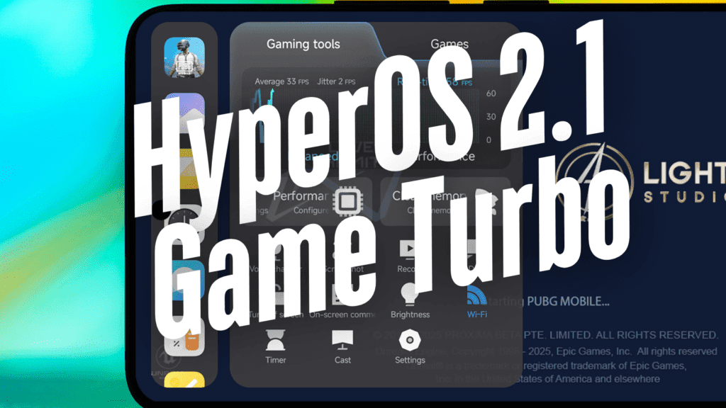 Die neueste Version von Game Turbo mit HyperOS 2.1 bietet zahlreiche Optimierungen für ein verbessertes Spielerlebnis auf Xiaomi- und POCO-Geräten.