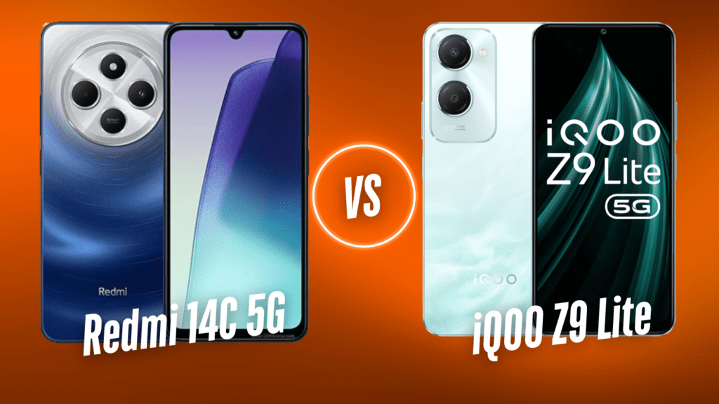 Das Redmi 14C 5G und das iQOO Z9 Lite sind zwei hervorragende Budget-Smartphones, die sich in Leistung und Funktionen unterscheiden.
