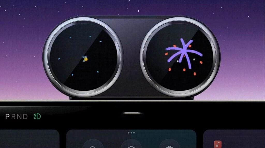 Die Xiaomi Smart Dual-Dial Neujahrsüberraschung bringt festliche Stimmung ins Fahrzeug und zeigt innovative Funktionen für ein besseres Fahrerlebnis.