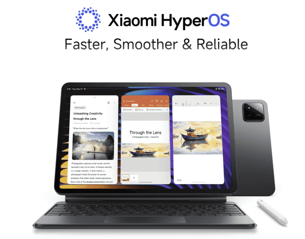 Das Xiaomi Pad 7 vereint Leistung, Stil und Modernität in einem einzigen Gerät, das sowohl für Arbeit als auch für Freizeit geeignet ist.