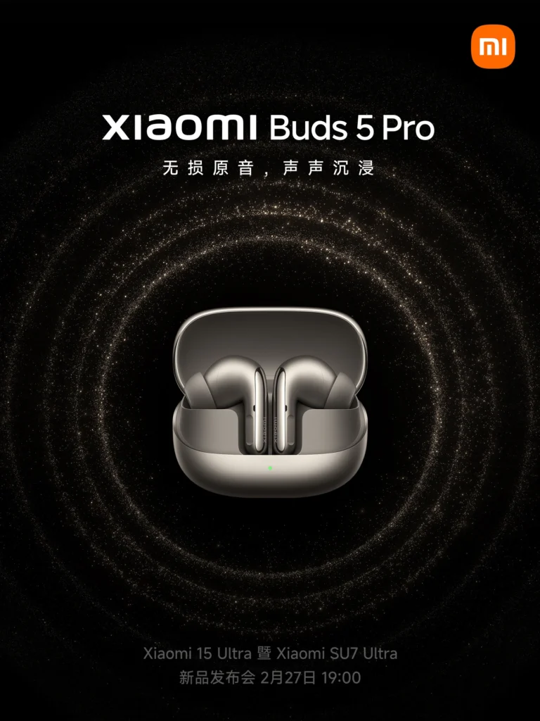 Die Xiaomi Buds 5 Pro bieten hochwertige Geräuschunterdrückung und innovative Funktionen für ein erstklassiges Klangerlebnis.