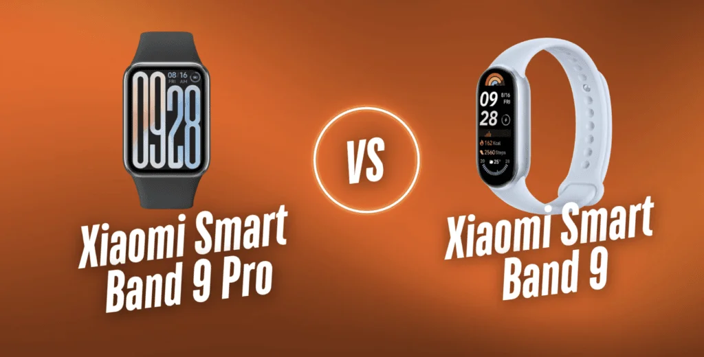 Xiaomi Smart Band 9 und 9 Pro Vergleich