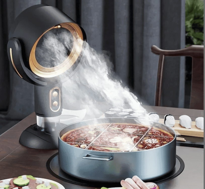 Die Xiaomi Youpin Desktop Dunstabzugshaube ist die ideale Lösung für kleine Küchen, die Sauberkeit und Komfort beim Kochen schätzen.