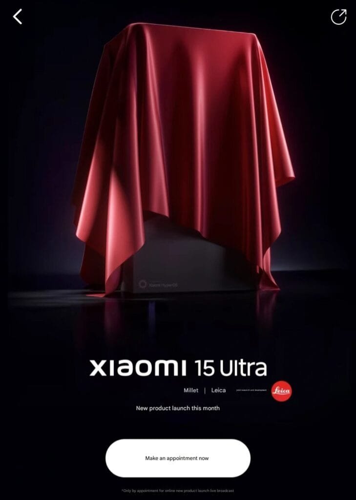 Das Xiaomi 15 Ultra ist ein innovatives Flaggschiff-Smartphone mit Leica-Kamera und HyperOS, das ab Februar vorbestellt werden kann. Xiaomi 15 Ultra: Vorbestellung und Verkaufsstart