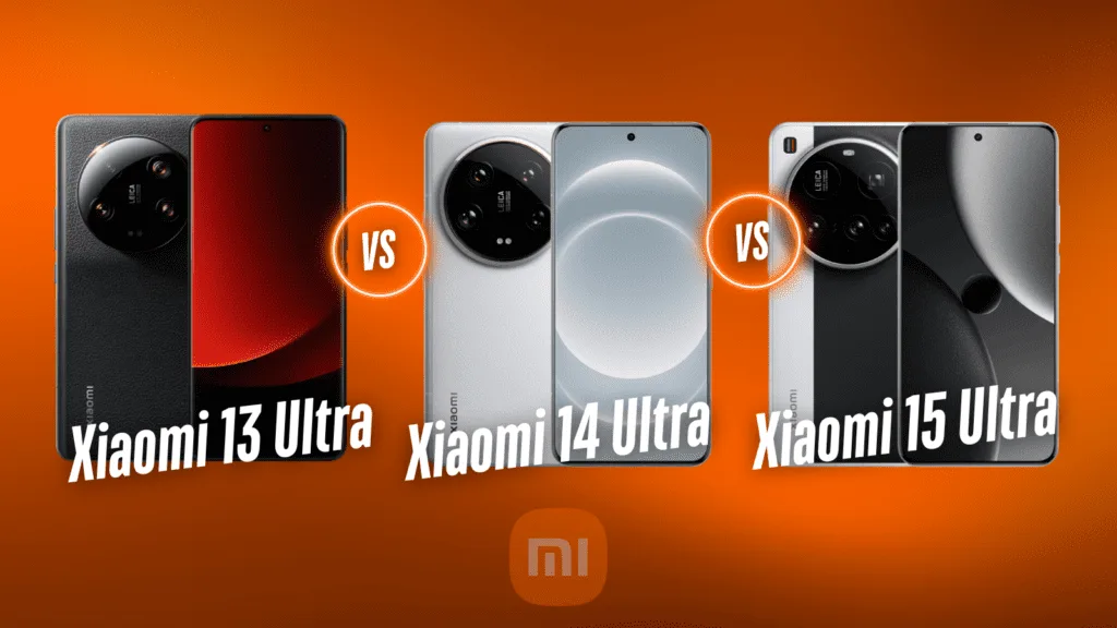 Xiaomi 15 Ultra vs. Xiaomi 14 Ultra vs. Xiaomi 13 Ultra: Ein Umfassender Vergleich der Flagships von Xiaomi