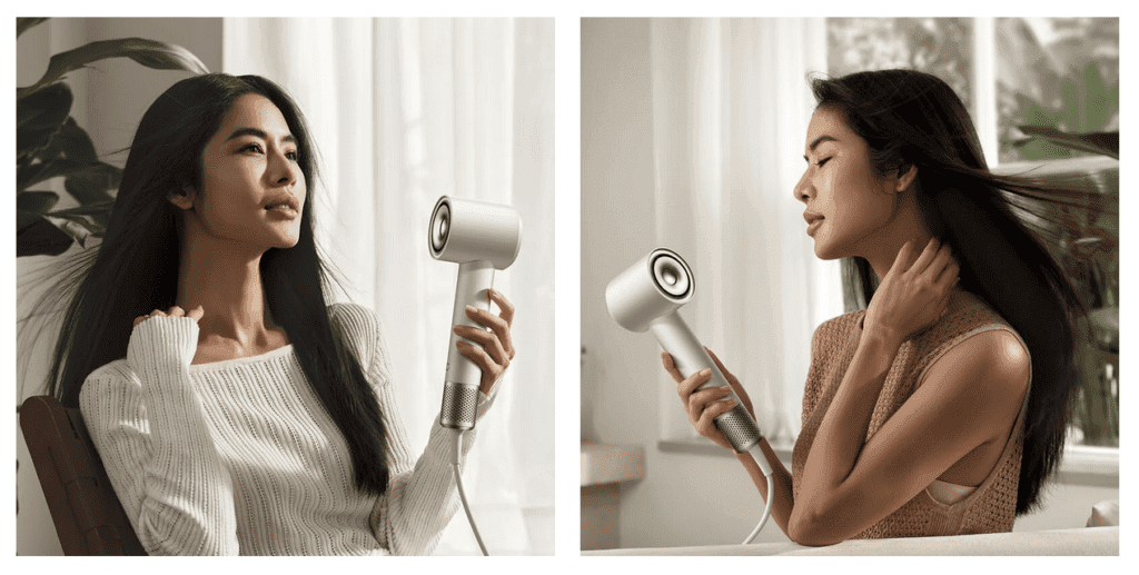 Der Xiaomi Mijia Hochgeschwindigkeits-Wasser-Ionen-Haartrockner bietet eine schnelle und effektive Lösung für das Trocknen von Haaren in nur einer Minute.