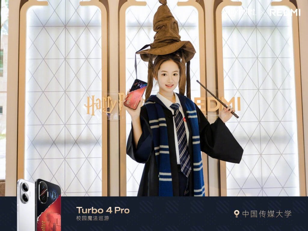 Die Harry Potter Edition des Redmi Turbo 4 Pro vereint magisches Design und leistungsstarke Technik in einem einzigartigen Smartphone.