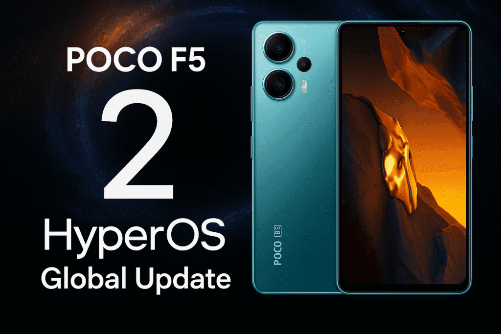 Das POCO F5 HyperOS 2.0 Update bringt zahlreiche Verbesserungen in Leistung und Benutzeroberfläche für Nutzer weltweit.