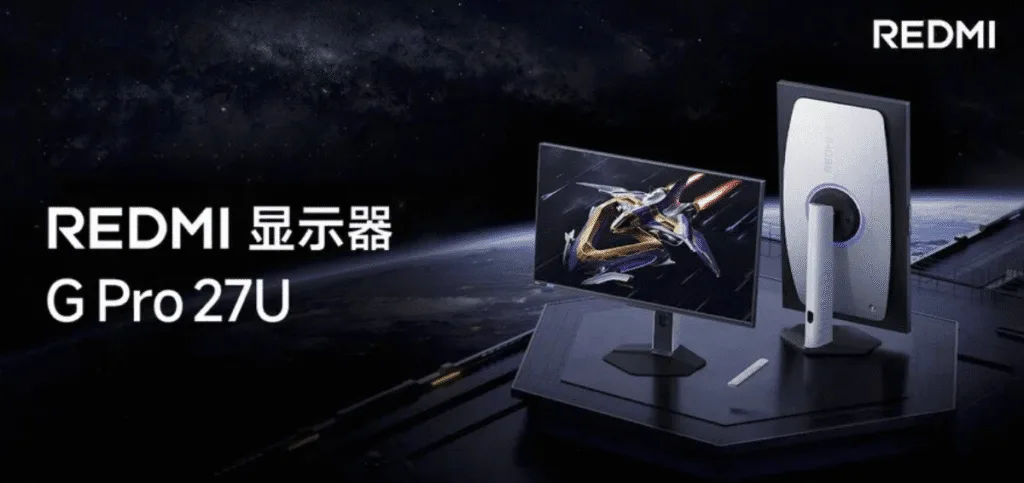 Der Redmi G Pro 27U Gaming-Monitor von Xiaomi bietet 4K-Qualität und 160Hz-Display für ein herausragendes Spielerlebnis.
