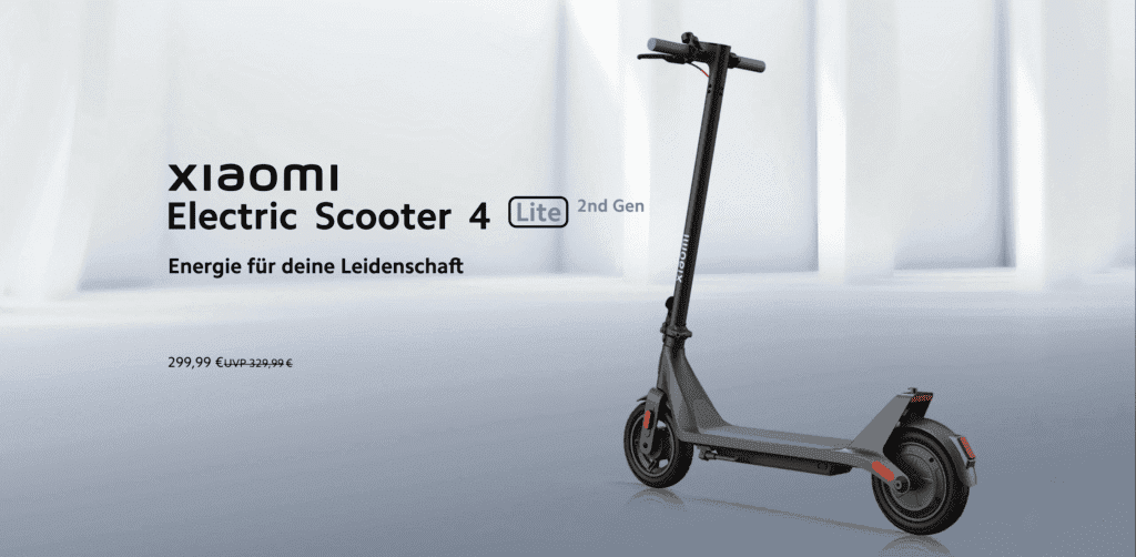 Xiaomi Electric Scooter 4 Pro (2nd Gen) und dem Xiaomi Electric Scooter 4 Lite (2nd Gen)