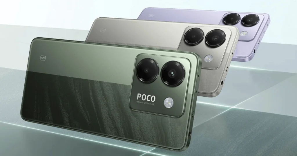 Das POCO M7 Pro 5G ist ein Smartphone, das alle Erwartungen übertrifft und für nur 199 Euro erhältlich ist.
POCO M7 Pro 5G Smartphone kaufen