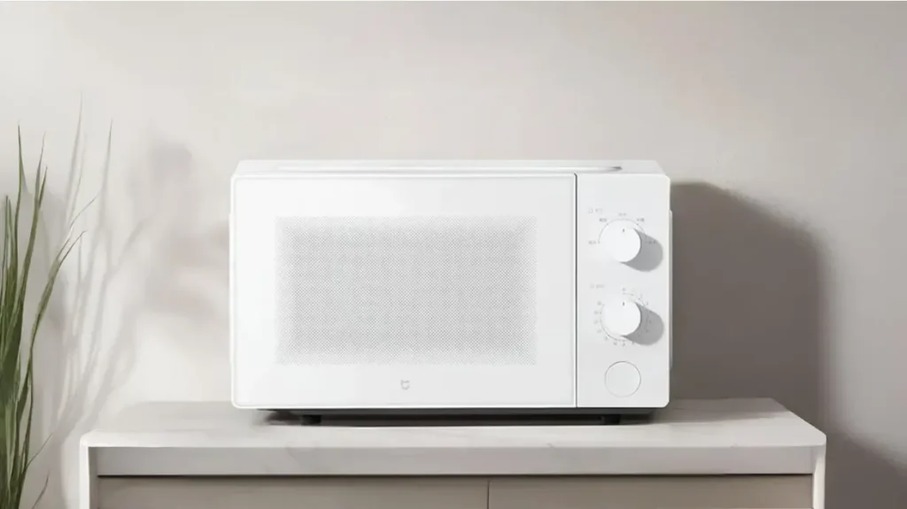Die Xiaomi Mijia 20L Mikrowelle kombiniert modernes Design mit intelligenter Technologie und hoher Energieeffizienz.