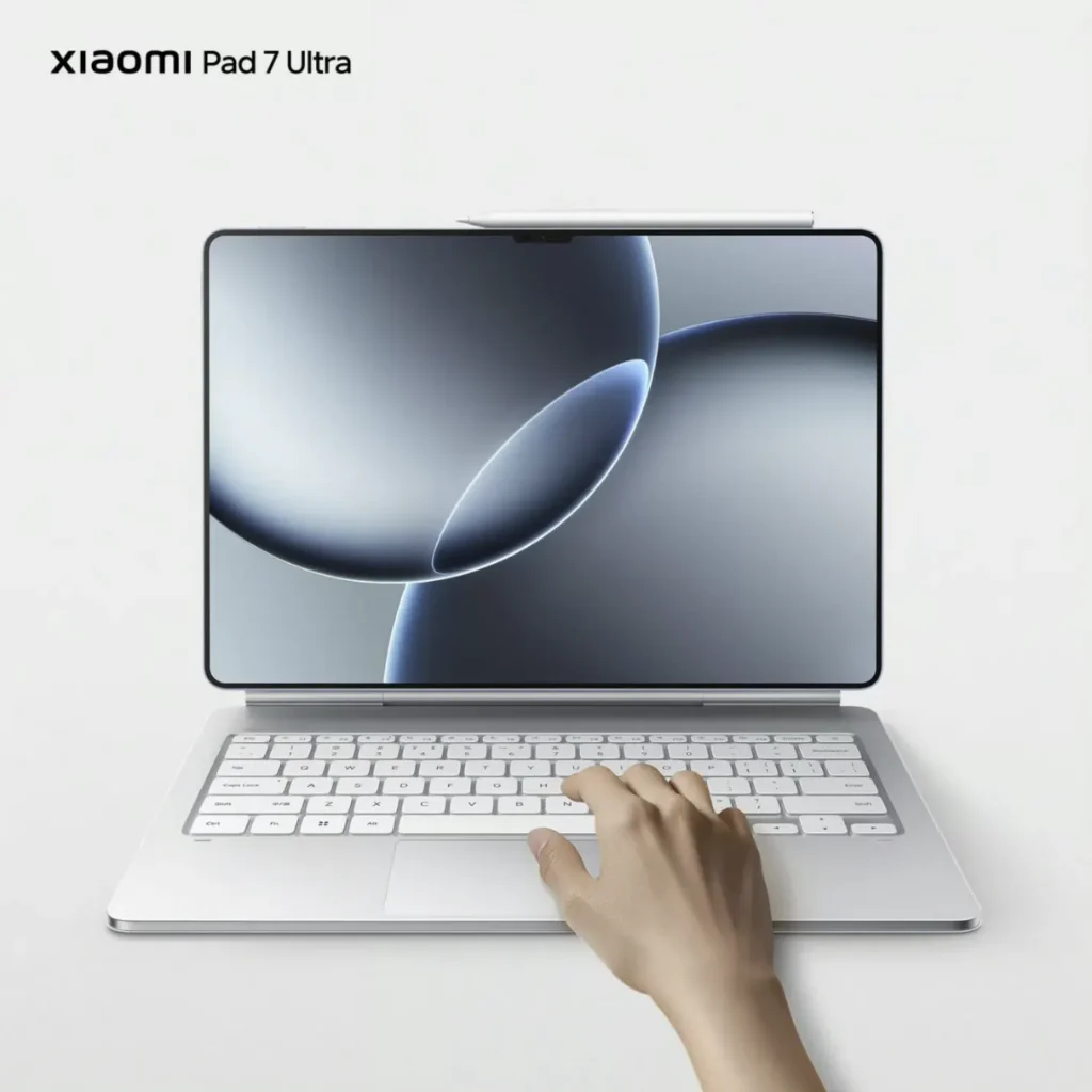 Die Xiaomi Pad 7 Ultra ist ein beeindruckendes 14-Zoll-Tablet mit OLED-Display, kraftvollem Chip und riesigem Akku.