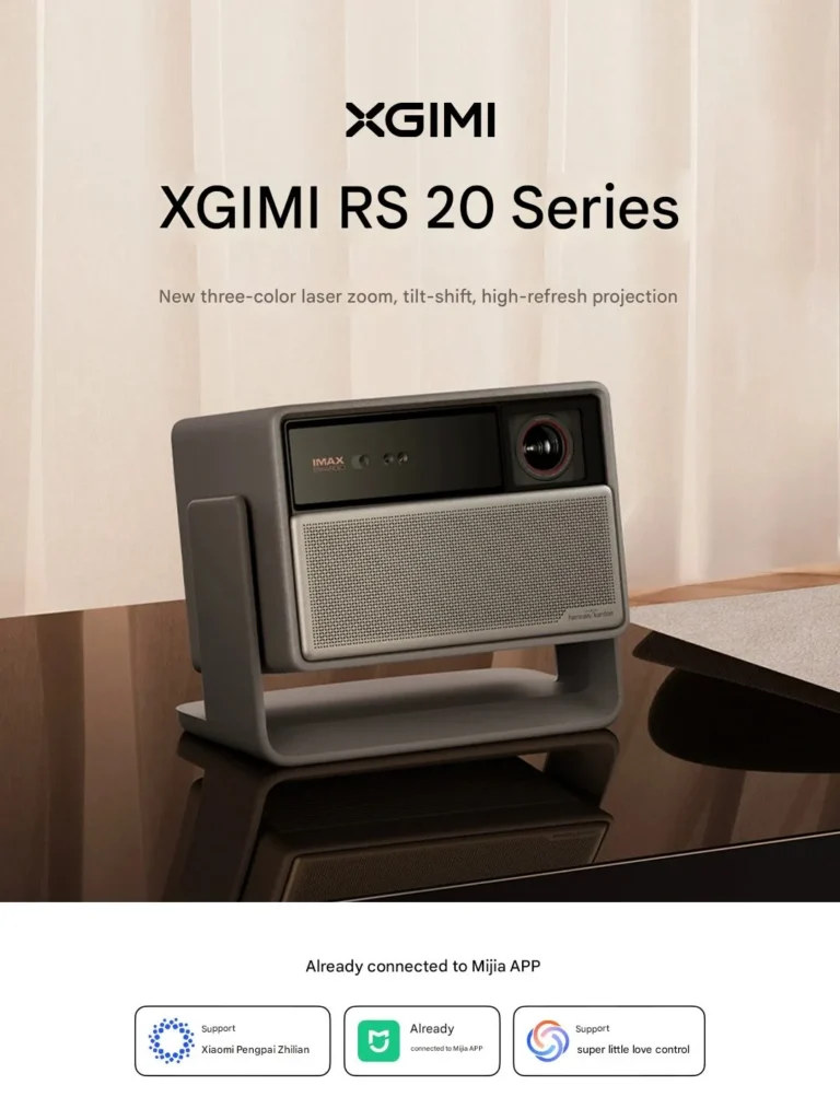 Die Xiaomi RS 20 Serie Projektoren bieten eine nahtlose Integration in das Xiaomi Home Ökosystem für ein verbessertes Heimkinoerlebnis.