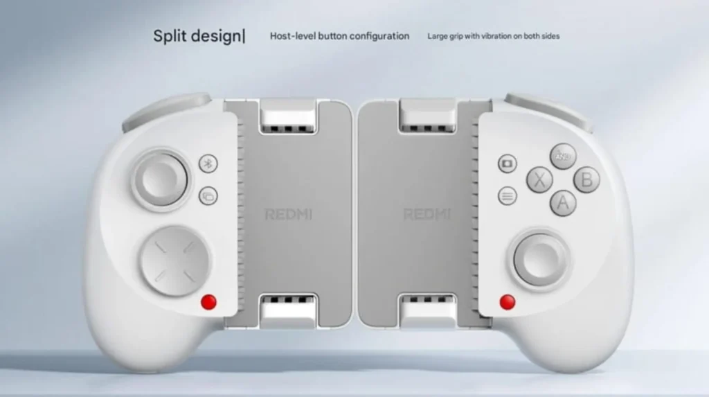 Redmi Game Controller vereint Xbox-Kompatibilität mit mobilem Gaming. Geteiltes Design, 8ms Latenz & Hall-Effekt-Joysticks für ca. 69$. Jetzt mehr erfahren!