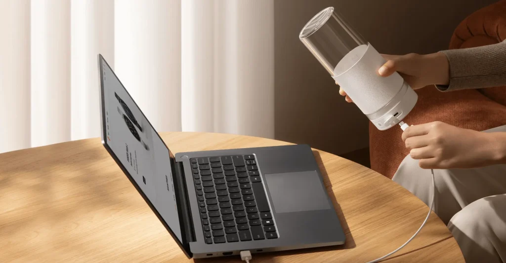 Testbericht zur Xiaomi Portable Blender: Handlich, leistungsstark & perfekt für unterwegs. Erfahre alles über Design, Leistung & mehr!