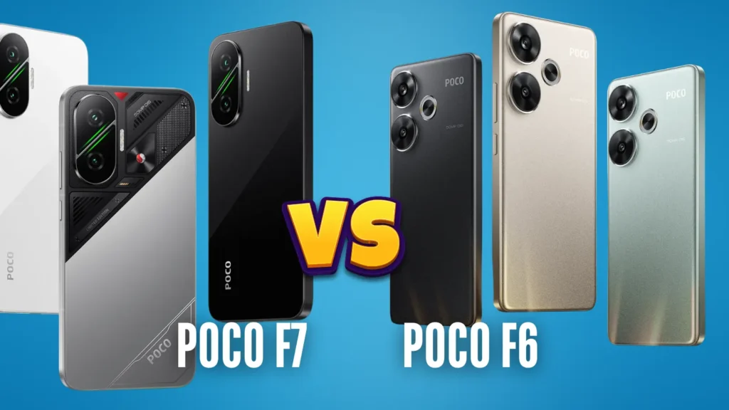 POCO F7 oder POCO F6? Unser detaillierter Vergleich klärt alle Fragen! Leistung, Akku, Kamera - wir zeigen die Unterschiede!
