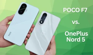 POCO F7 vs OnePlus Nord 5 - detail 1