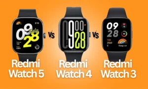 Redmi Watch 3 vs Redmi Watch 4 vs Redmi Watch 5 - detail 1