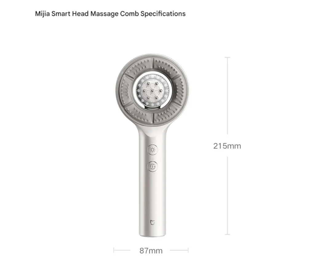 Xiaomi Mijia Smart Head Massage Comb: Revolutionäre Kopfhautpflege für zuhause – Eine umfassende Erweiterung des Xiaomi-Ökosystems