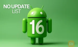 Android 16 Update Xiaomi - detail 1