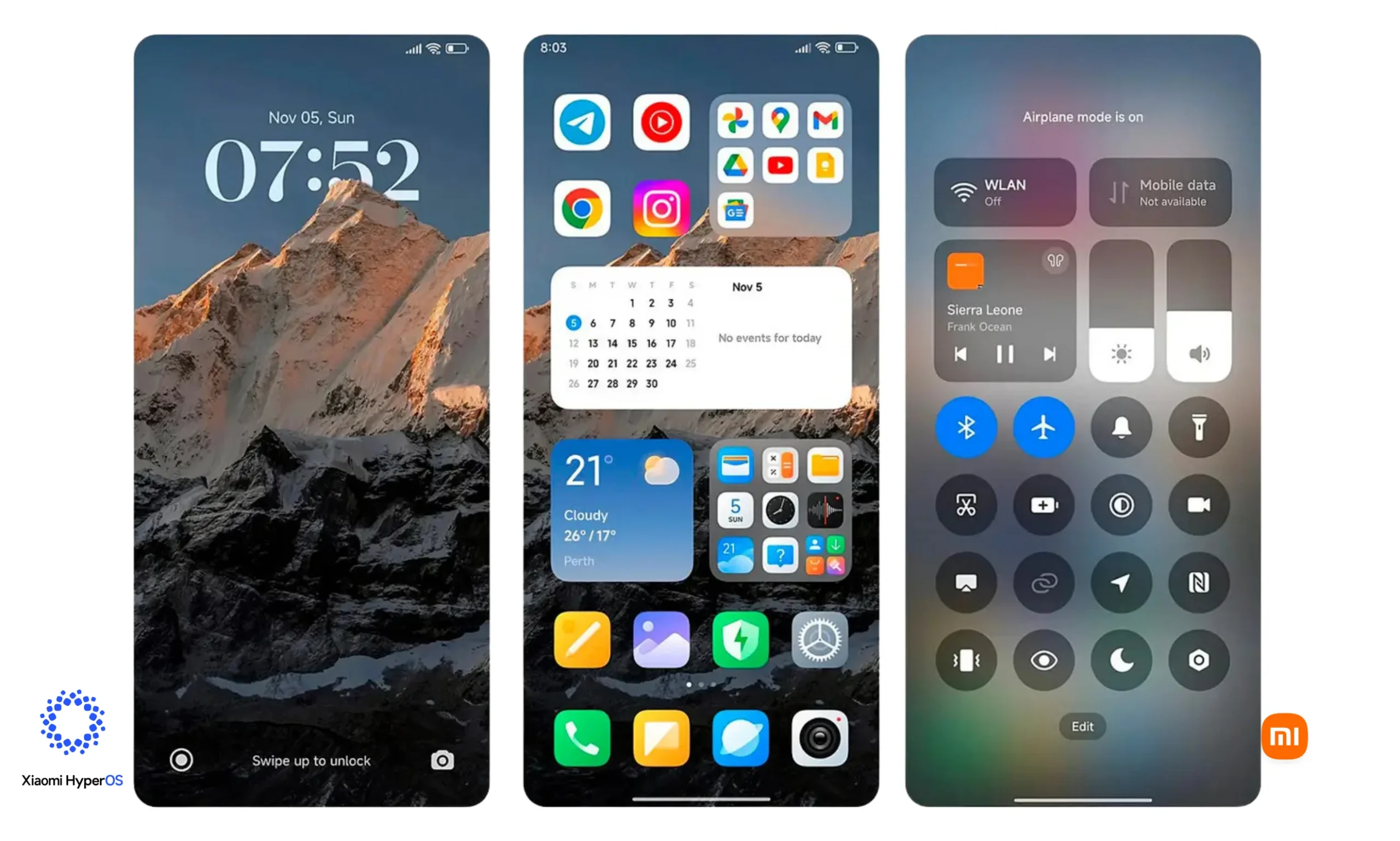 HyperOS 2 vs iOS 26